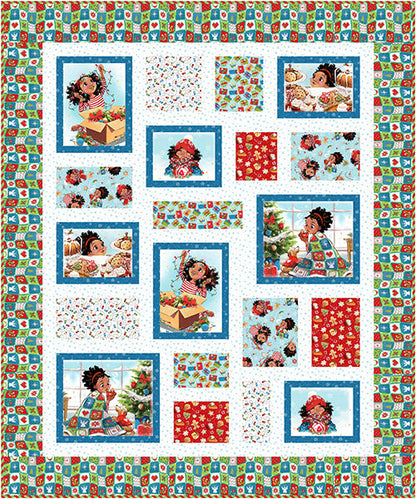 Christmas Album Quilt Pattern PC-291 - Paper Pattern
