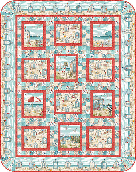 Just Beachy Quilt PC-293 - Paper Pattern