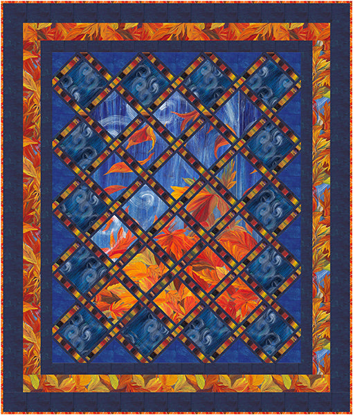 Sashed Quilt Pattern PC-294 - Paper Pattern