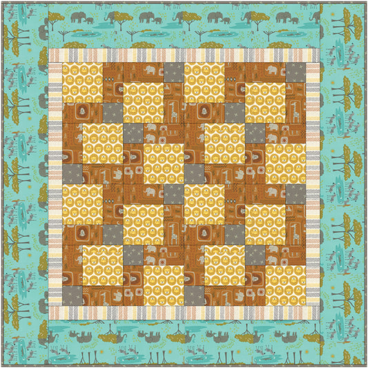 Baby Nines Quilt PQ-032e - Downloadable Pattern