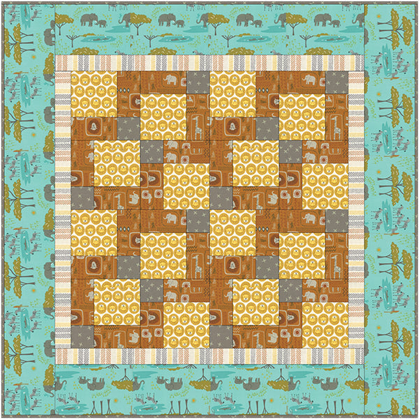 Baby Nines Quilt Quilt Pattern PQ-032 - Paper Pattern