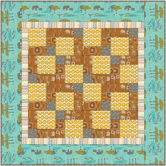 Baby Nines Quilt Quilt Pattern PQ-032 - Paper Pattern