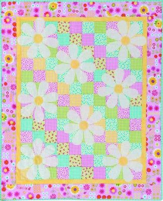 Daisy Doodle Quilt Pattern TWW-0277 - Paper Pattern