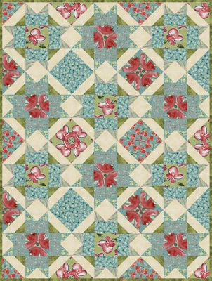 Spring in Bloom Quilt Pattern TWW-0281 - Paper Pattern