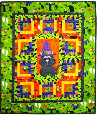 Wee Witchy Kitty Quilt Pattern TWW-0293 - Paper Pattern