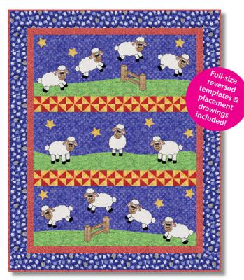 Counting Sheep Quilt Pattern TWW-0300R - Paper Pattern