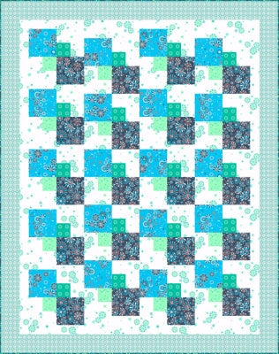 Box Chain Quilt Pattern TWW-0341 - Paper Pattern