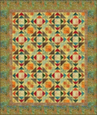 Phoenix Rising Quilt Pattern TWW-0354 - Paper Pattern