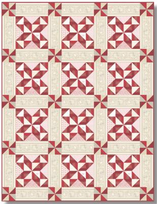 Secret Admirer Quilt Pattern TWW-0401 - Paper Pattern