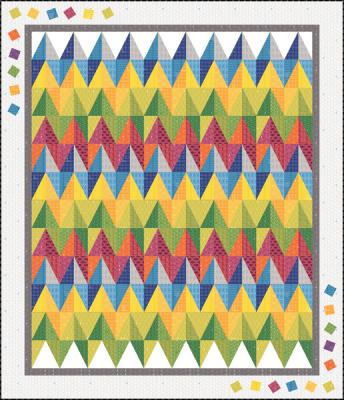Confetti Quilt Pattern TWW-0459 - Paper Pattern