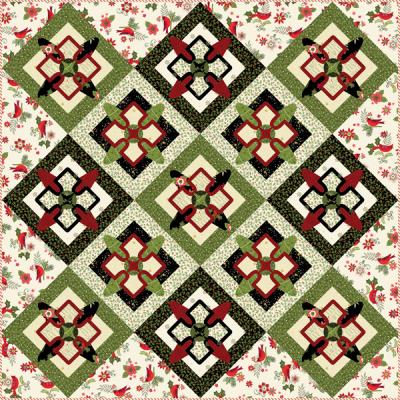 Evergreen Quilt Pattern TWW-0491 - Paper Pattern