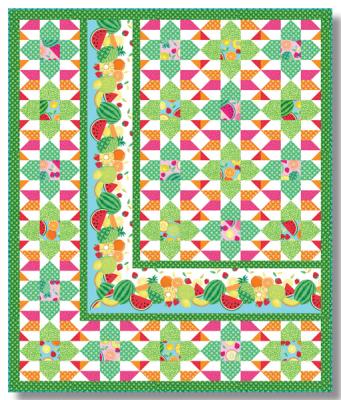 Tutti Fruiti Quilt Pattern TWW-0517 - Paper Pattern