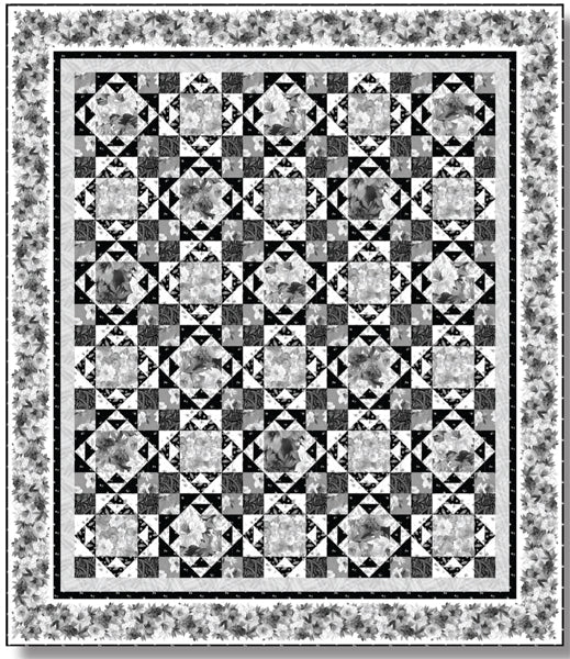 Midnight Serenade Quilt Pattern TWW-0534 - Paper Pattern