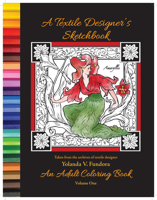 A Textile Designer's Sketchbook - Volume One YF-901e - Downloadable Book