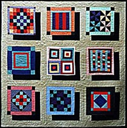 Floating Amish Quilt AA-06e - Downloadable Pattern