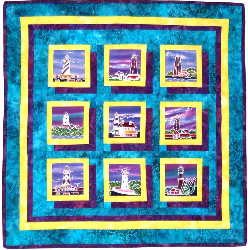 Floating Treasures Quilt AA-07e - Downloadable Pattern