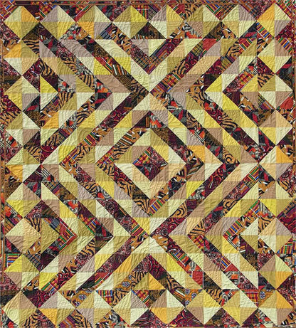 Amish Jazz Quilt AA-23e - Downloadable Pattern