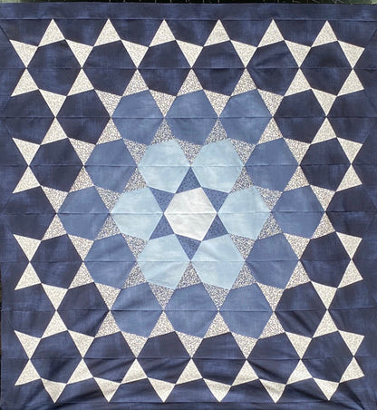 Starlike Quilt Pattern AC-022EN - Paper Pattern