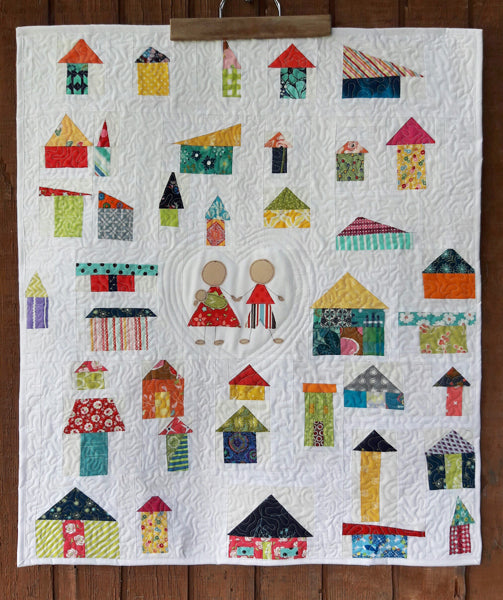 It Takes a Village Quilt Pattern AEQ-83 - Paper Pattern