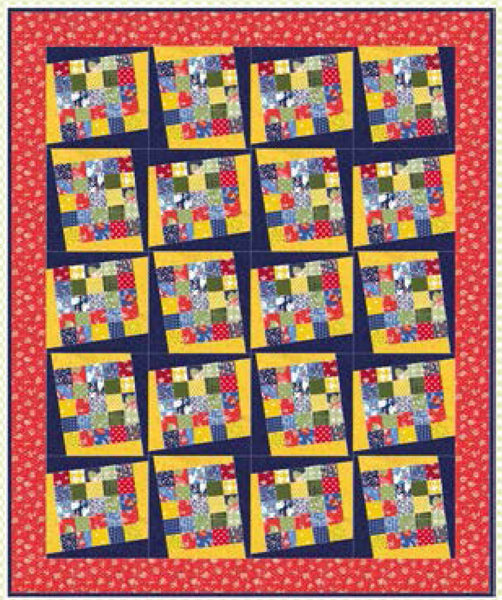 North Star Quilt Pattern AEQ-89 - Paper Pattern