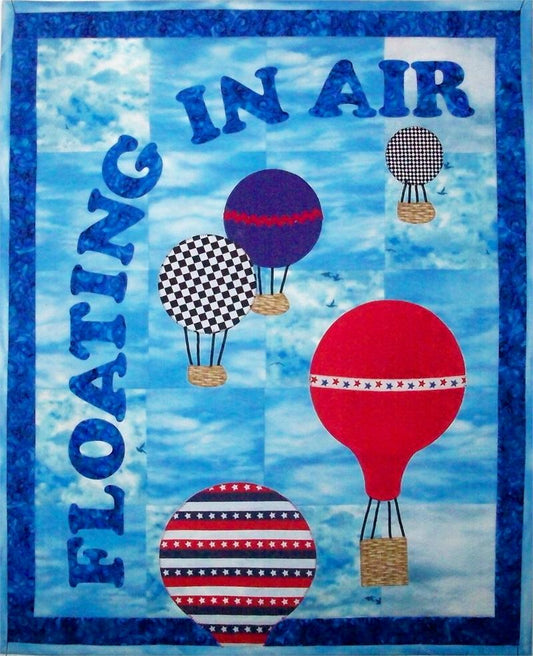 Floating in Air Quilt Pattern AV-118 - Paper Pattern