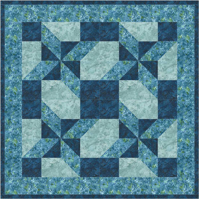 Twirling Pinwheels Quilt Pattern AV-162 - Paper Pattern