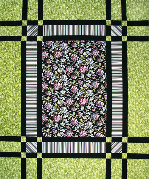 Prairie Window Quilt Pattern AW-01 - Paper Pattern