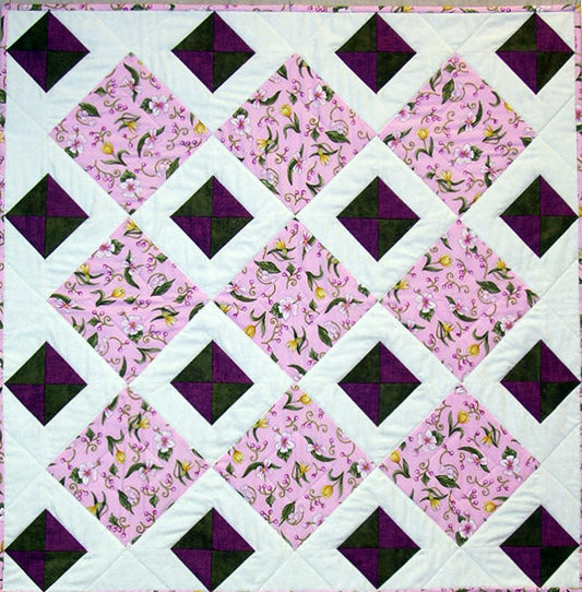 Home Game Quilt Pattern AW-03 - Paper Pattern