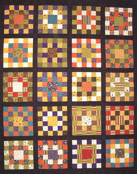Nana Squares Quilt Pattern AW-04 - Paper Pattern