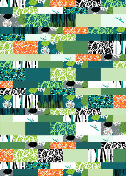 Fieldstone Quilt Pattern AW-10 - Paper Pattern