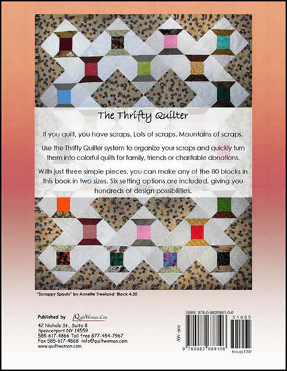 The Thrifty Quilter - Make (Nearly) Free Quilts from Leftover Fabric AW-901e - Downloadable Book