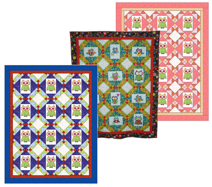 Embroidery Frames Quilt Pattern BL2-103 - Paper Pattern