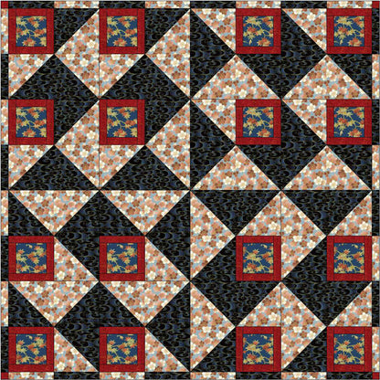 Berry Squares Quilt BL2-114e - Downloadable Pattern