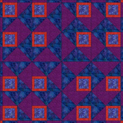 Berry Squares Quilt Pattern BL2-114 - Paper Pattern