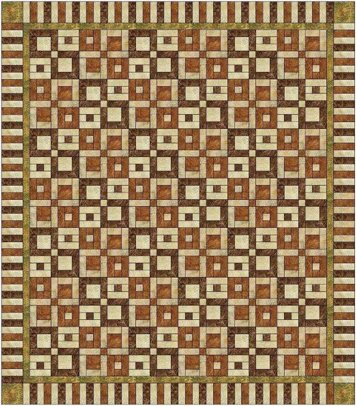 Boxed In Quilt Pattern BL2-127 - Paper Pattern