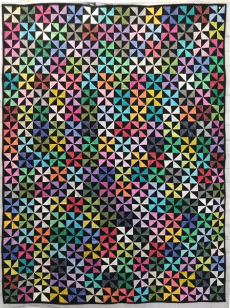 Pinwheel Pop Quilt Pattern BL2-145 - Paper Pattern