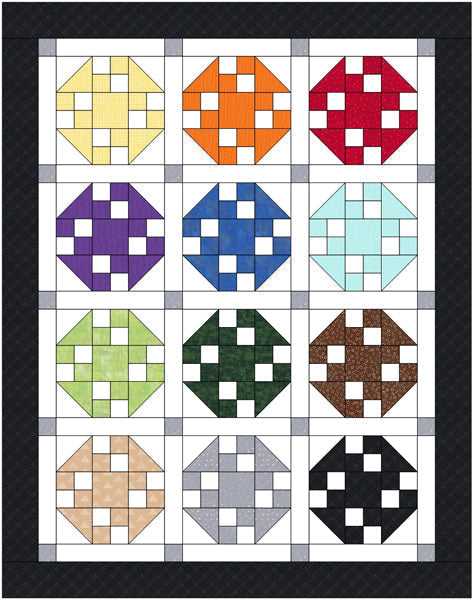 Tumbleweeds Quilt Pattern BL2-200 - Paper Pattern