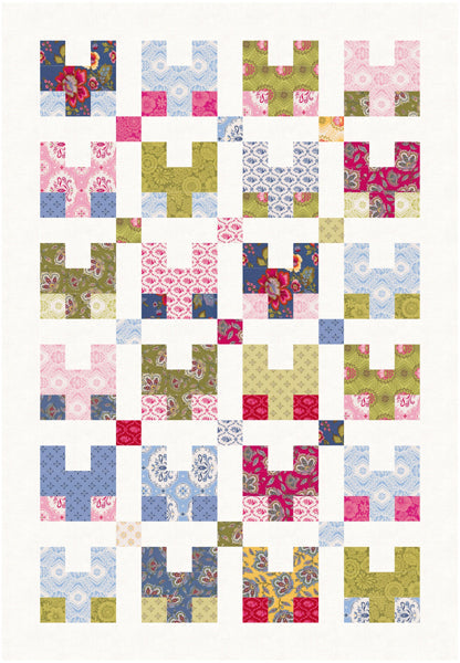 Scatterbrained Quilt Pattern BL2-202 - Paper Pattern