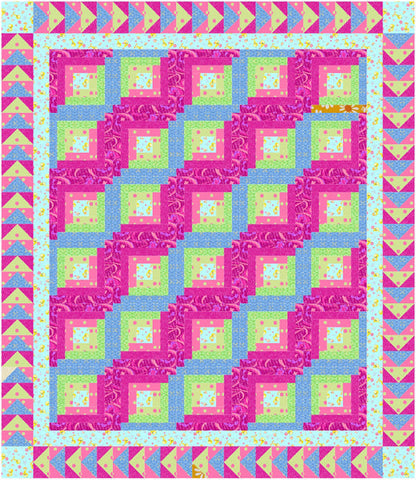 Smooches Quilt BL2-209e - Downloadable Pattern
