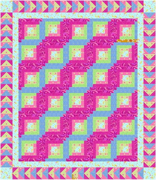 Smooches Quilt Pattern BL2-209 - Paper Pattern