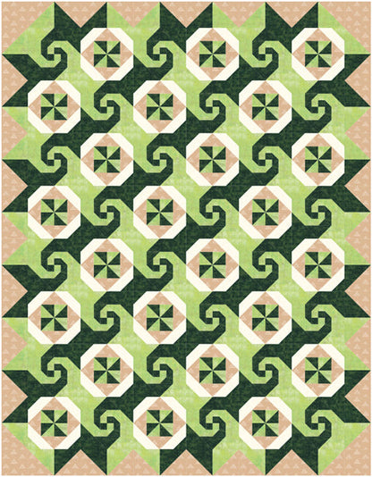 Cafe Latte Quilt Pattern BL2-212 - Paper Pattern