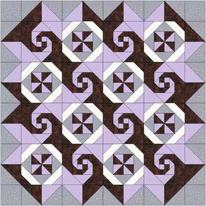 Cafe Latte Quilt Pattern BL2-212 - Paper Pattern