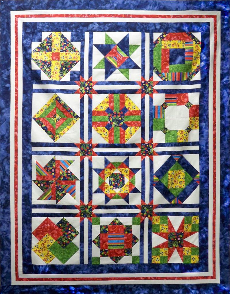Introduction to Intermediate Quilting Pattern BS2-201 - Paper Pattern