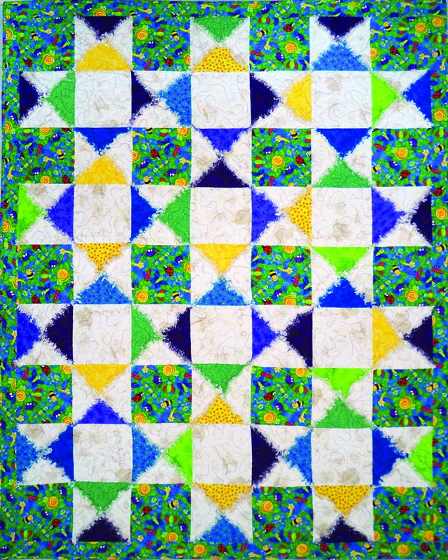 Rag Star Quilt Pattern BS2-237 - Paper Pattern