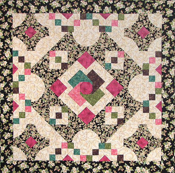 Queen's Courtyard Quilt Pattern BS2-266 - Paper Pattern
