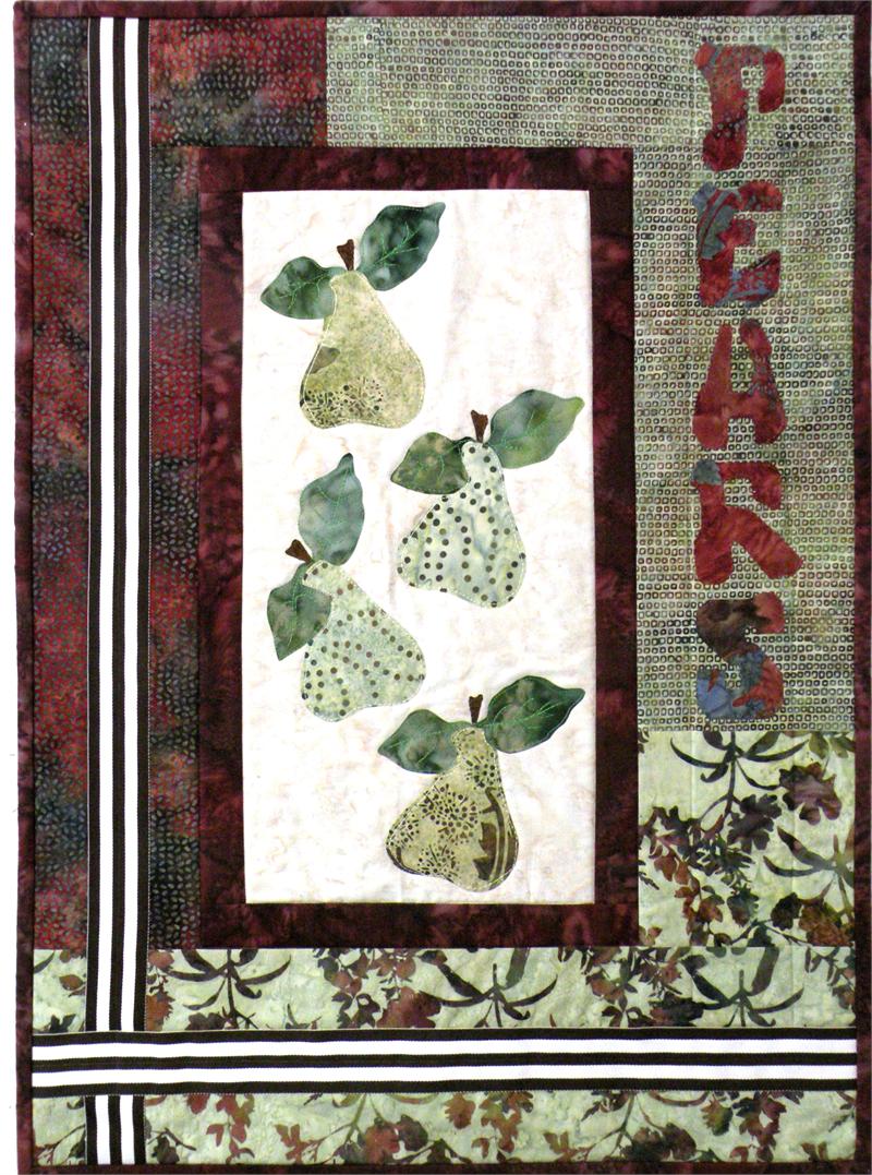 Batik Pears Pattern BS2-287 - Paper Pattern
