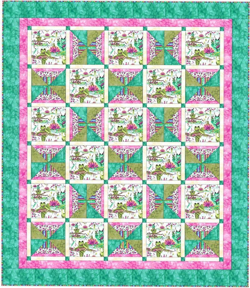 Framed in Diamonds Quilt BS2-292e - Downloadable Pattern