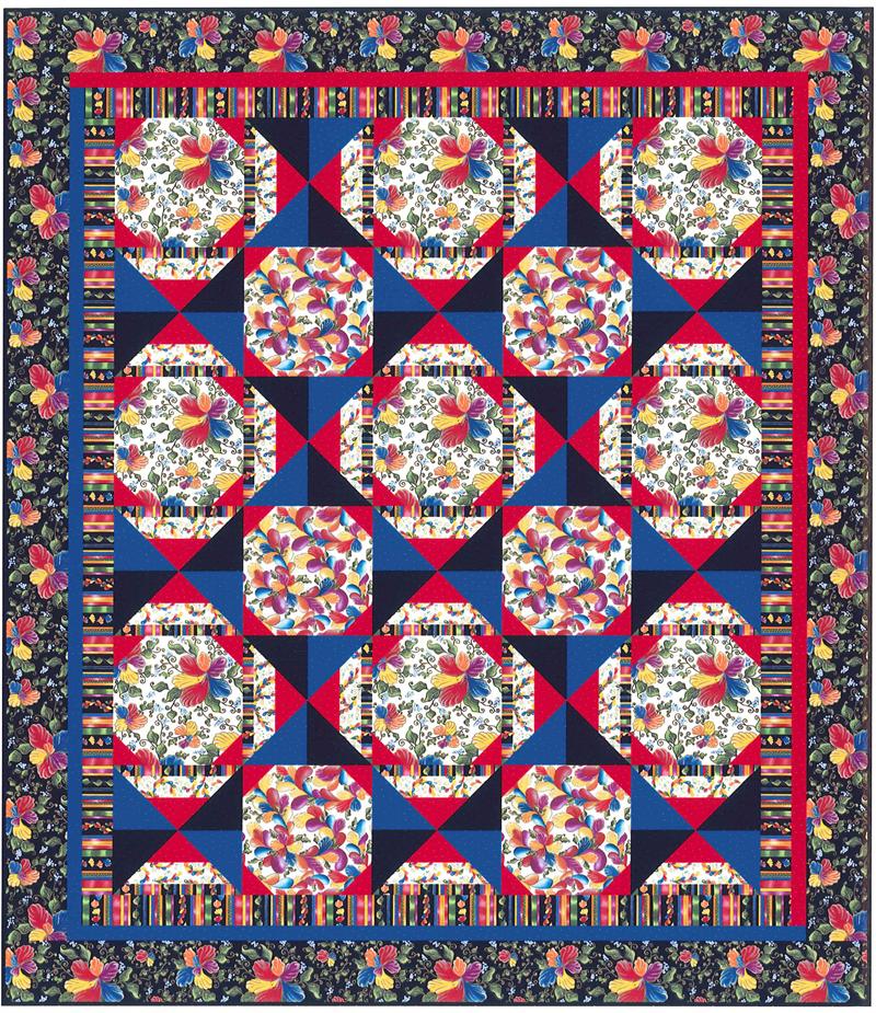 Barb's Fancy Quilt Pattern BS2-297 - Paper Pattern