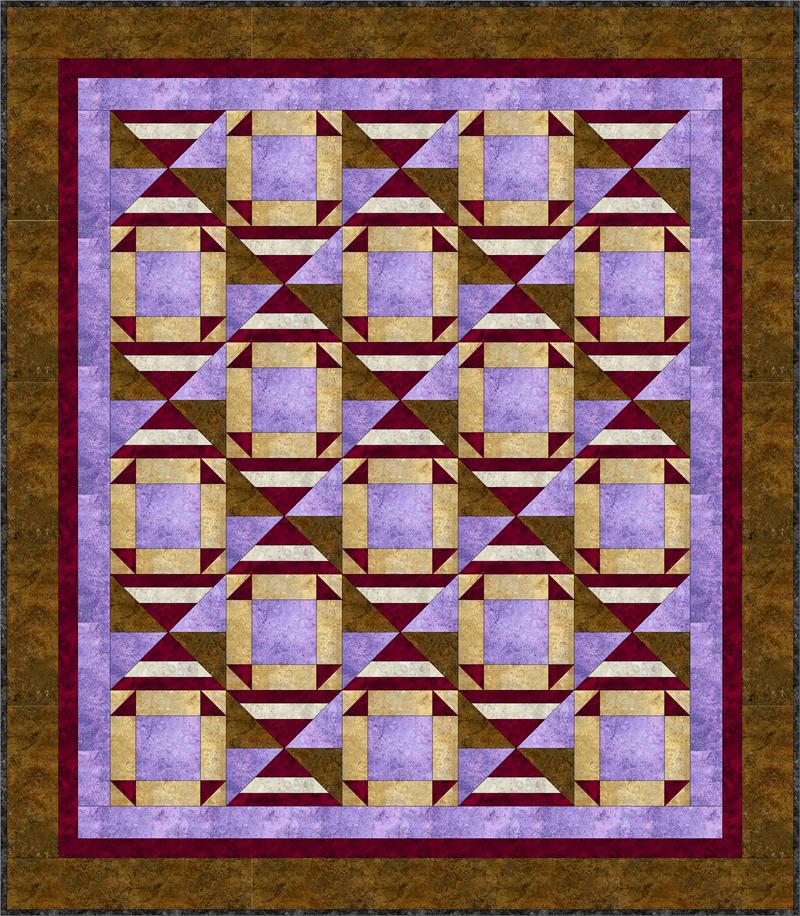 Sand Dune Quilt Pattern BS2-302 - Paper Pattern