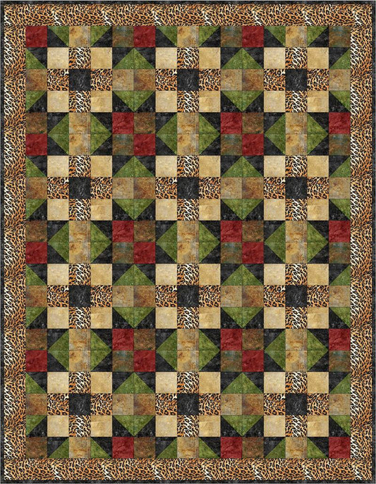 Safari Fun Quilt BS2-306e - Downloadable Pattern
